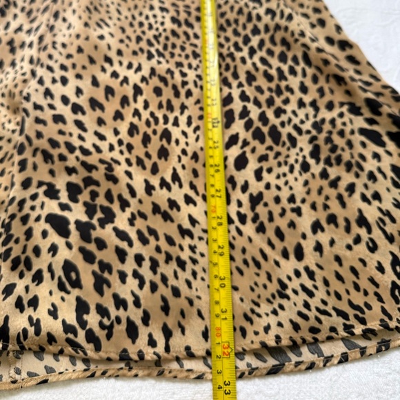MANGO Slip Skirt Leopard - Picture 7 of 8